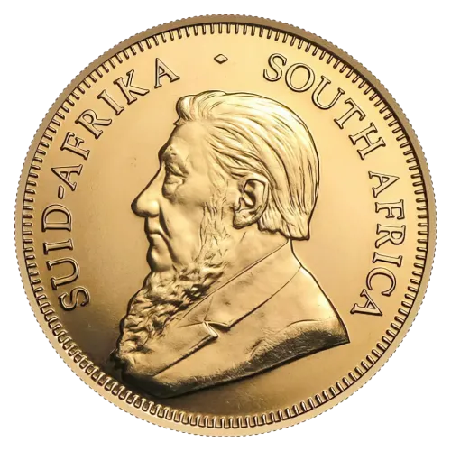 Монета золота “Krugerrand” 33.93 г, ціна за грам 142.00 USD на 2026.07.06. Монети . Задня сторона