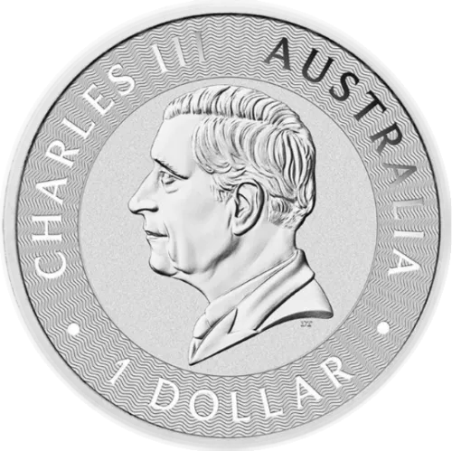 Монета срібна “Australian Kangaroo” 31,1 г, ціна за грам 4.66 USD на 2026.07.06. Монети . Задня сторона