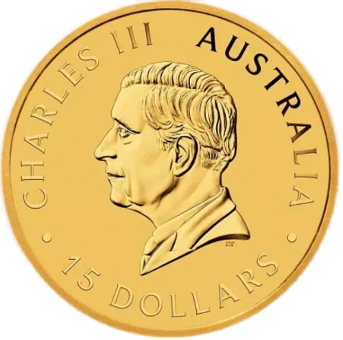 Монета золота “Australian Kangaroo” 3,11 г, ціна за грам уточніть на сайті на 2026.07.06. Монети . Задня сторона