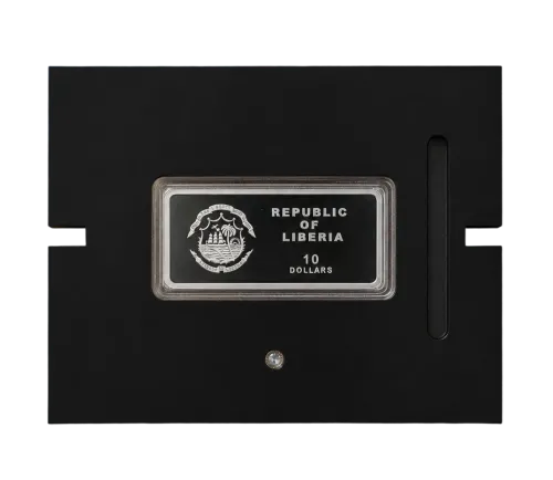 Монета срібна "Рік тигра. Ліберія" 30 г, ціна за грам 13.36 USD на 2026.08.20. Монети . Задня сторона