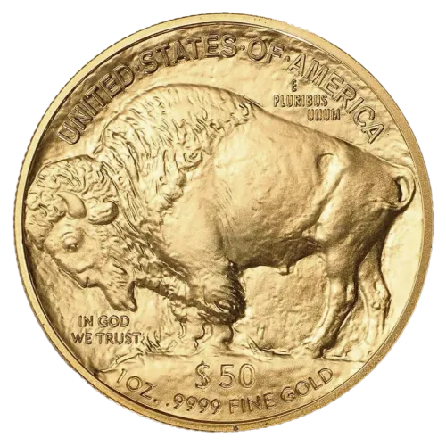 Монета золота “American Bison” 31,1 г, ціна за грам уточніть на сайті на 2026.07.06. Монети . Передня сторона